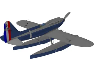 Supermarine S.6B 3D Model