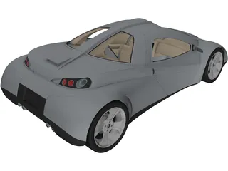 Nimble Car Concept 3D Model