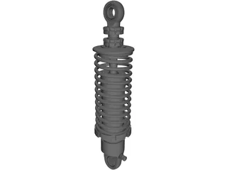 Bilstein MDS860 Shock Absorber 3D Model