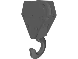 Crane Hook 3D Model