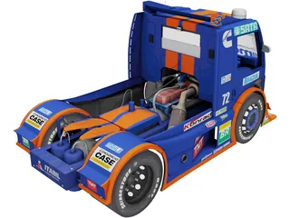 Ford Cargo DF Motorsport 3D Model