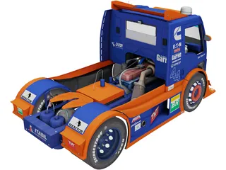 Ford Cargo Territorio Motorsport 3D Model