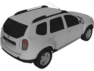 Dacia Duster (2012) 3D Model