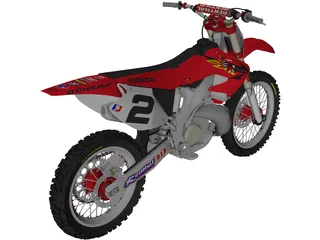 Honda CR 250 3D Model