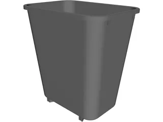 Trash Can 3D Model