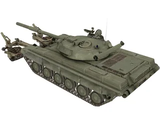 T-64B Trall 3D Model