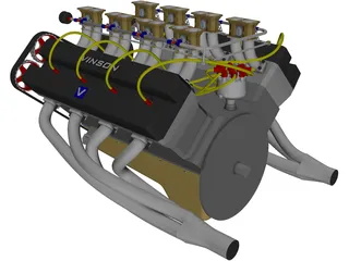 Vinson Engine 3D Model