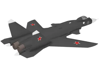 Sukhoi Su-47 Berkut  3D Model