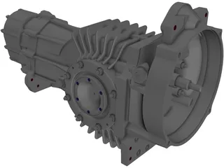 Mendeola MD5 Gearbox 3D Model