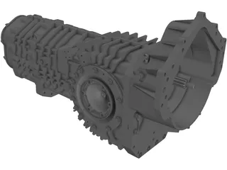 Mendeola HD Gearbox 3D Model