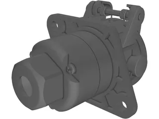 ABS Socket for Trailer 3D Model