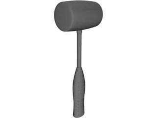 Rubber Hammer 3D Model