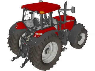 Tractor Case MXM 190 3D Model