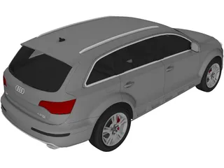 Audi Q7 4.2 TDi 3D Model