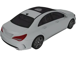 Mercedes-Benz CLA-Class (2014) 3D Model