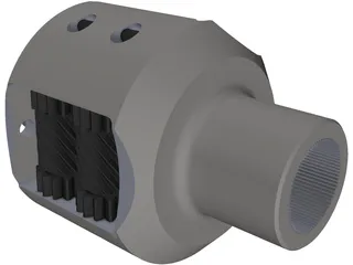 TORSEN Differential 3D Model