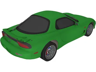 Mazda RX-7 Spirit 3D Model