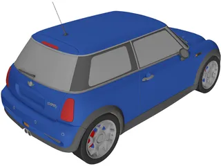 Mini Cooper S 3D Model