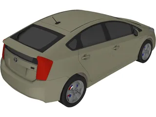 Toyota Prius 3D Model