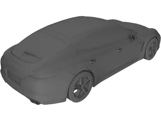 Porsche Panamera 3D Model