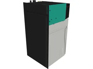 Marine Generator 9.5 kva 3D Model