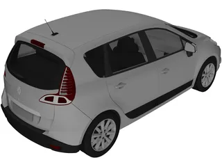 Renault Scenic (2010) 3D Model