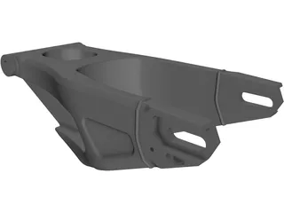 Moto2 Swingarm 3D Model