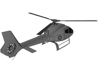 Eurocopter EC-120B Colibri 3D Model