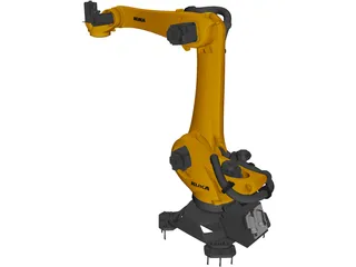 Kuka KR180R3200PA Robot 3D Model