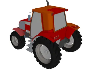 New Holland Tractor 3D Model