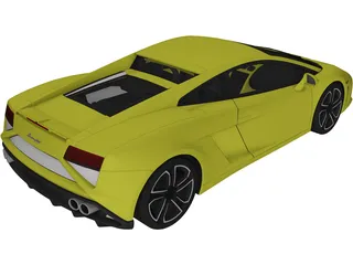 Lamborghini Gallardo LP560-4 (2013) 3D Model