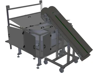 Vibratory Bowl Feeders 3D Model