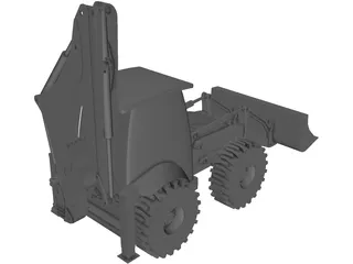 Excavator 3D Model