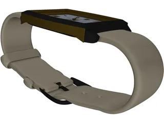 Wrist Watch 3D Model