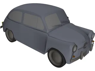 Zastava 750 3D Model