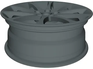 Roda Aro 17 3D Model