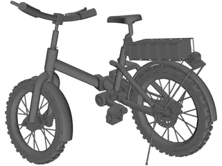 Bicycle Folding 3D Model