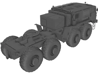 MAZ-537 3D Model