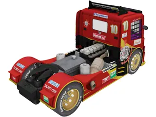 Scania G470 Ticket Car Corinthians Motorsport 3D Model