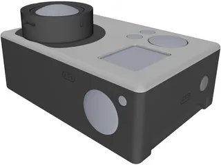 GoPro Camera 3D Model