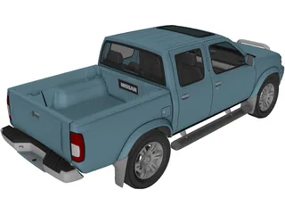 Nissan Frontier Crew Cab 3D Model