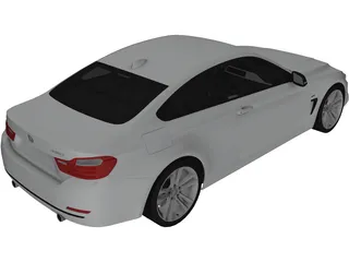 BMW 4-Series 435i (2014) 3D Model