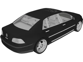 Volkswagen Phaeton W12 3D Model