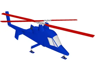 Kaman K-MAX K-1200 3D Model