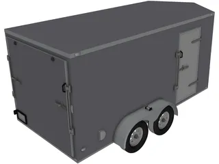 Light Trailer 3D Model