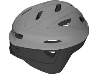 Bike Helmet 3D Model