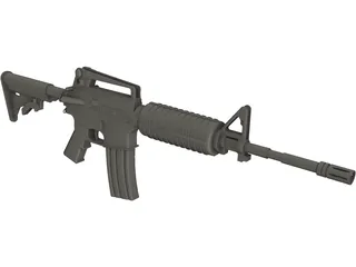 M16 Rifle 3D Model