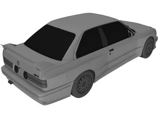 BMW M3 Sport Evo (1990) 3D Model