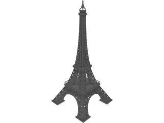 Eiffel Tower 3D Model