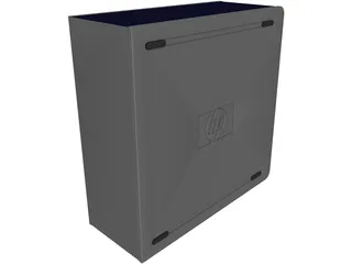 PC HP 7800 3D Model